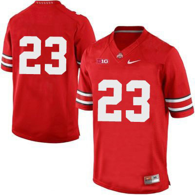 Ohio State Buckeyes Men's Only Number #23 Red Authentic Nike College NCAA Stitched Football Jersey RZ19N77LU